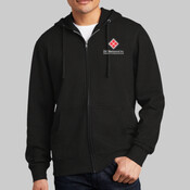 BLACK: DT6102.ise - V.I.T. Fleece Full Zip Hoodie, District®